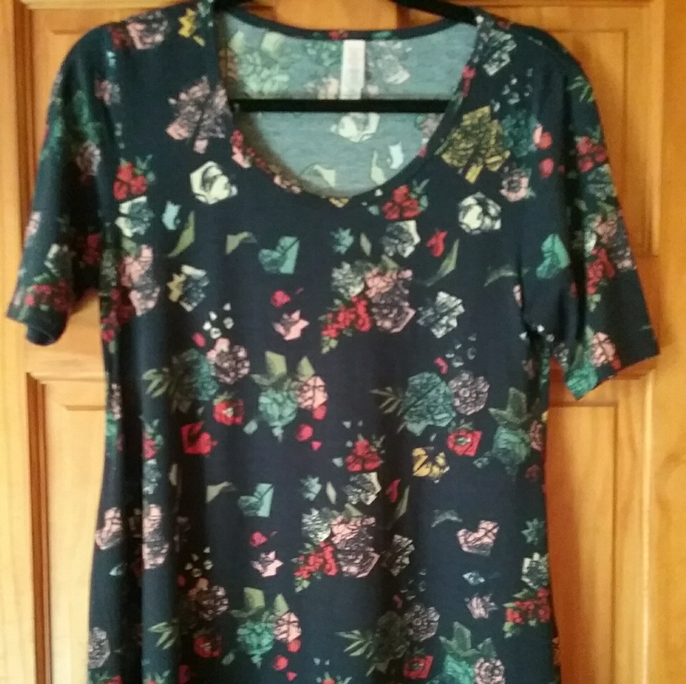 Lularoe Xxsmall Perfect T - Navy Blue